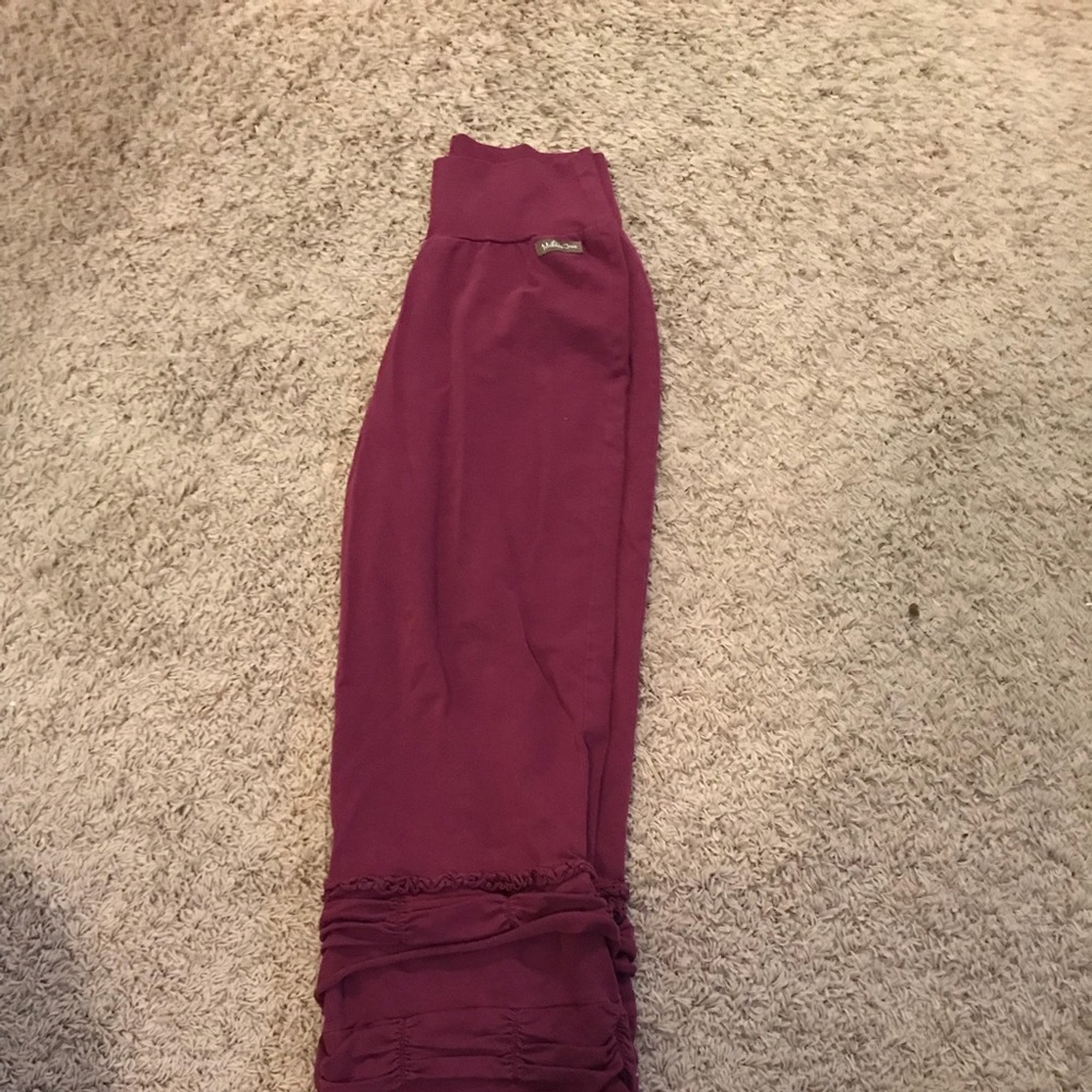 Matilda Jane cranberry colored pants! Size medium!
